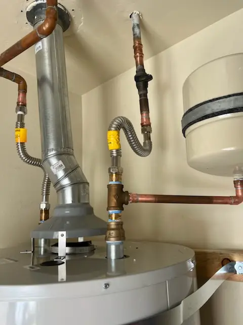 Water heater installation and plumbing repair in Pierre